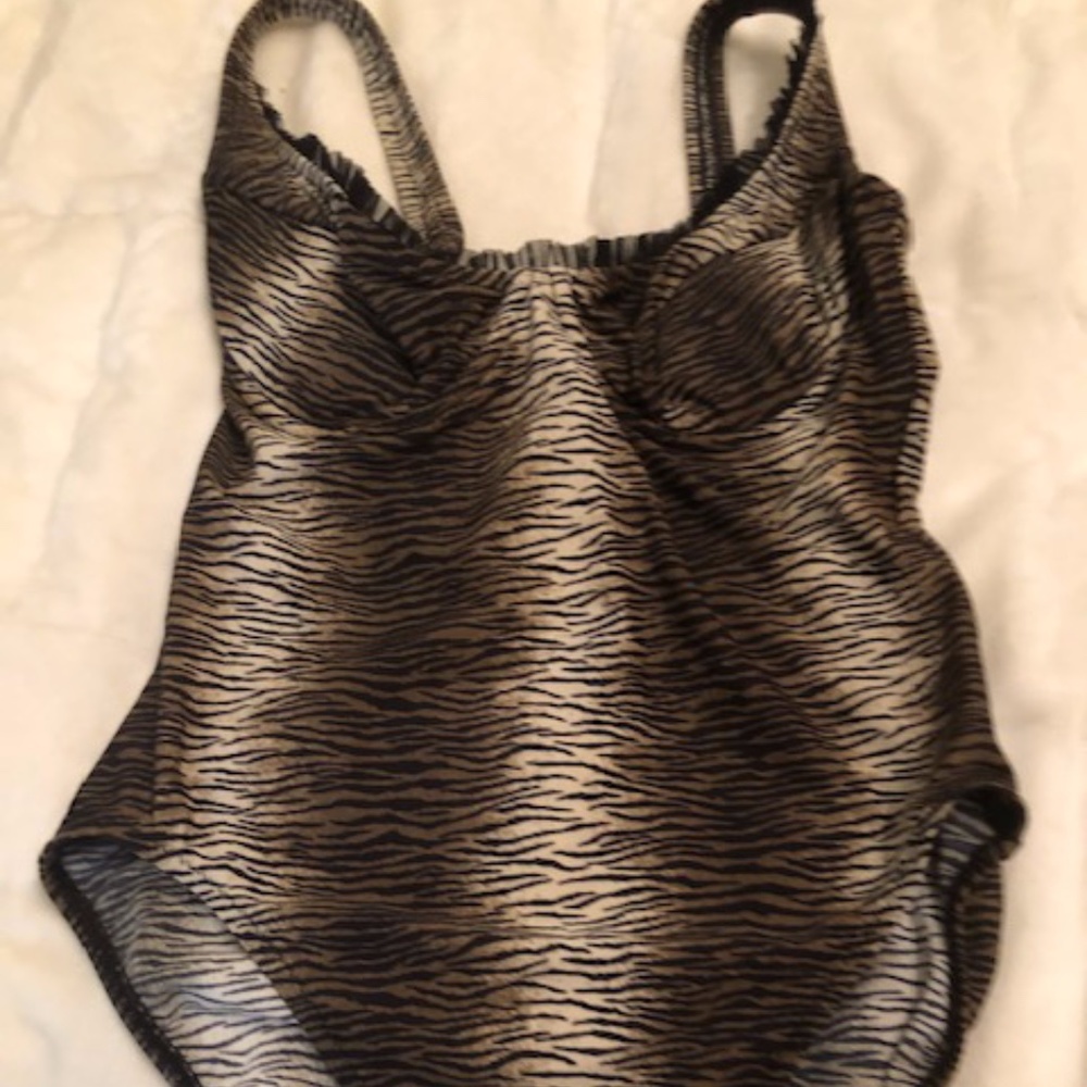 Gottex Animal Print Bathing Suit